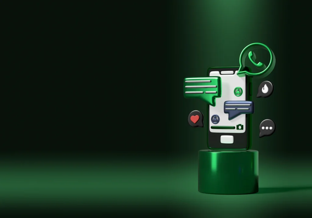 Imagem ilustrativa sobre cobrança por mensagem no WhatsApp, destacando estratégias de comunicação eficazes para não perder clientes, com foco em adaptação na plataforma.